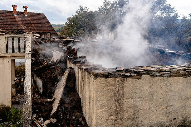 Professional Fire Damage Removal technician working in Auburn, WA